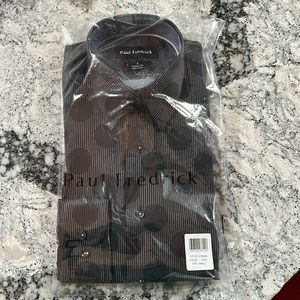 Men’s Paul Fredrick Classic Fit Casual Button Down